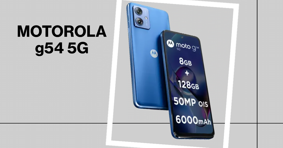 Read more about the article Motorola G54 5G Review: Unleashing the Future of Connectivity (2023)