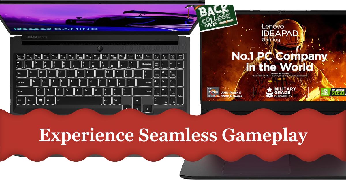 You are currently viewing Lenovo IdeaPad Gaming 3 Laptop: AMD Ryzen 5 5500H for Seamless Gameplay